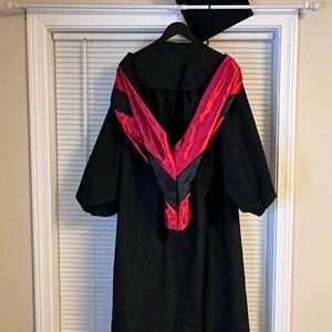 Texas Tech University Masters Degree Regalia